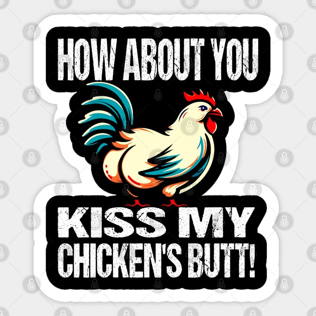 Chicken Funny Sticker by Outrageous Flavors